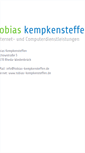 Mobile Screenshot of mensa-server.de